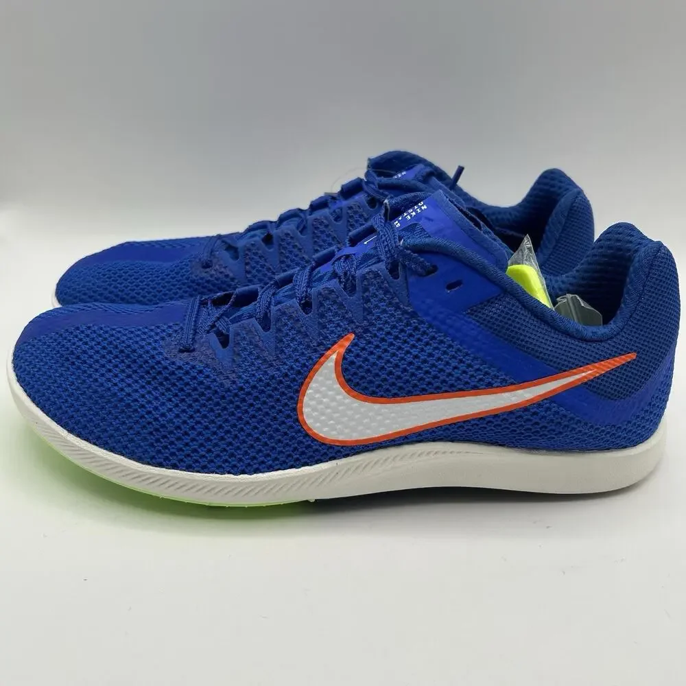Nike Zoom Mens Sz 8.5 Rival Track & Field Distance Spikes & Tool DC8725-401 Blue